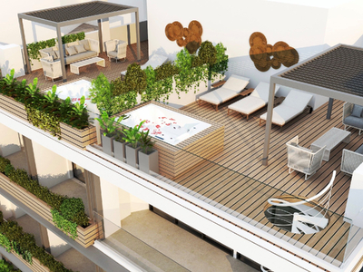 Key Ready 2 Bedroom Top-Floor Apartment in Town Center in Larnaca