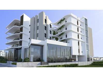 2 Bedroom Top floor Apartments with Roofgarden near Spyrou Kyprianou