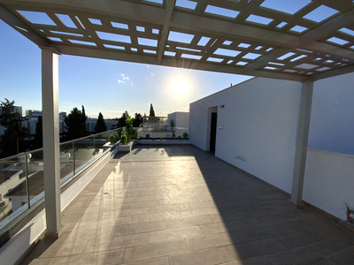 Key Ready 2 Bedroom Penthouse with Roof Garden in Larnaca