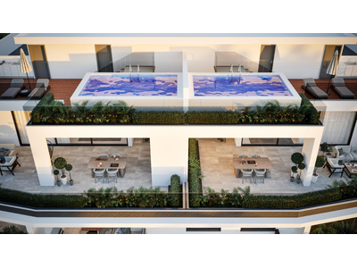 3 Bedroom Penthouse with Roof Garden and Private Pool in Larnaca