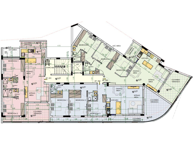 4 plus 1 Bedroom Top Floor Apartment with Roof Garden for Sale