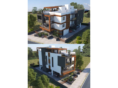 1 Bedroom Completed Top Floor Apartment in Livadia For Sale