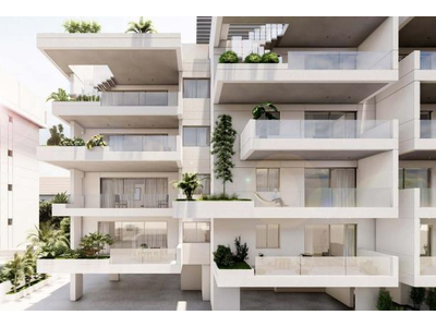 2 Bedroom Top Floor Apartment with Roof Garden in Livadia For Sale