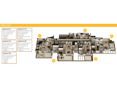 Ground Floor 1 Bedroom Apartment for Sale in Oroklini