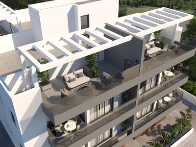 2 Bedroom Penthouse with Roof Garden For Sale in Kiti