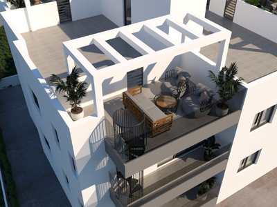 2 Bedroom Penthouse with Roof Garden For Sale in Kiti