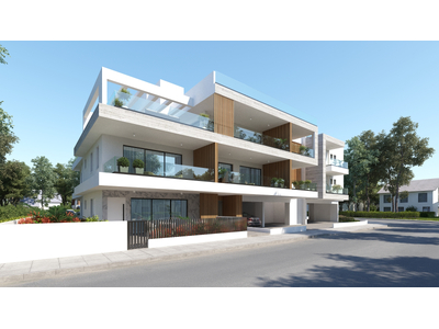 2 Bedroom Ground-floor Apartment with Garden in Livadia For Sale