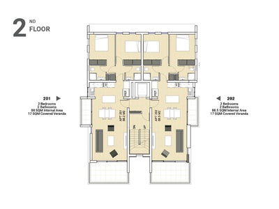 2-Bedroom Penthouse with Roof Garden For Sale in Chrysopolitissa