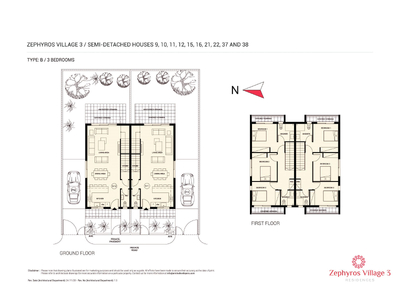 3 Bedroom Semi-Detached House For Sale in Paphos