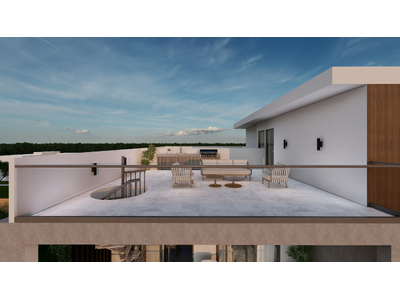 2 Bedroom Penthouse with Roof Garden in Aradippou For Sale