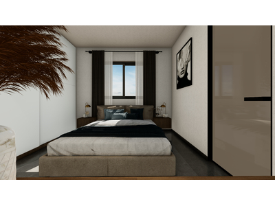 2 Bedroom Penthouse with Roof Garden in Aradippou For Sale