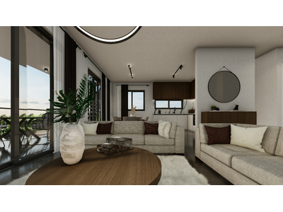 2 Bedroom Penthouse with Roof Garden in Aradippou For Sale