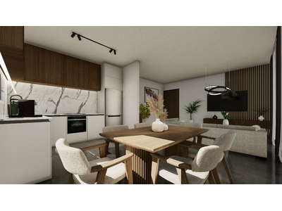 2 Bedroom Penthouse with Roof Garden in Aradippou For Sale