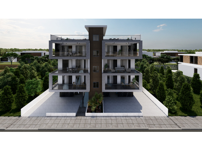 2 Bedroom Penthouse with Roof Garden in Aradippou For Sale