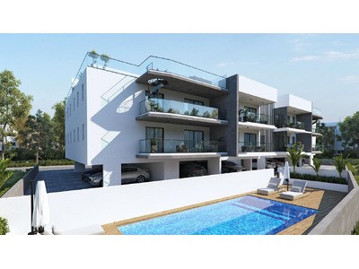 2-Bedroom Penthouse For Sale in Oroklini with Communal Pool