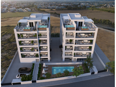 3-Bedroom Seaview Penthouse For Sale in Livadia with Communal Pool