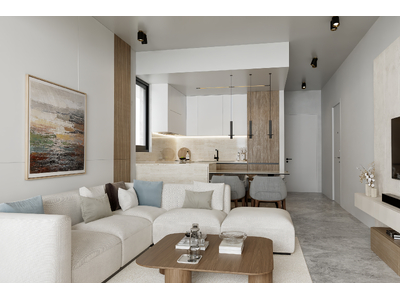 3-Bedroom Seaview Penthouse For Sale in Livadia with Communal Pool