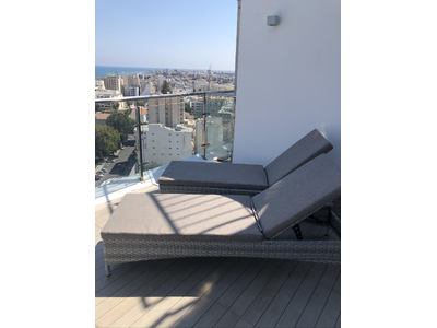 2 Bedroom Sea View Duplex in Town Centre Larnaca