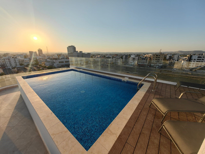 Key Ready Top-Floor 3-Bedroom Apartment with Communal Pool for Sale in Larnaca