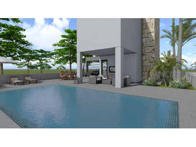 3-Bedroom Detached House with Pool For Sale in Dekelia Road - Pyla