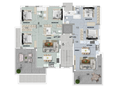 3-bedroom Penthouse in Kamares For Sale