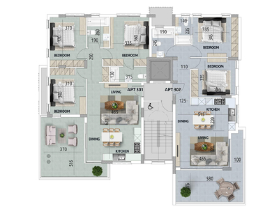 3-bedroom Penthouse in Kamares For Sale