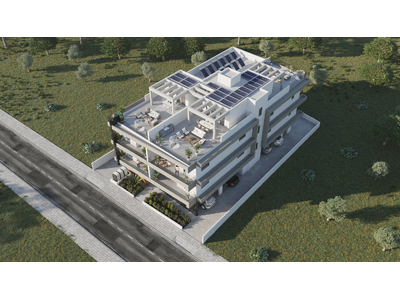 2 Bedroom Penthouse with Roof Garden in Oroklini For Sale
