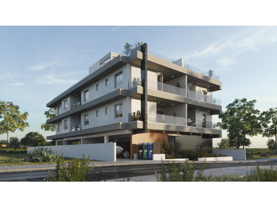 2 Bedroom Penthouse with Roof Garden in Oroklini For Sale