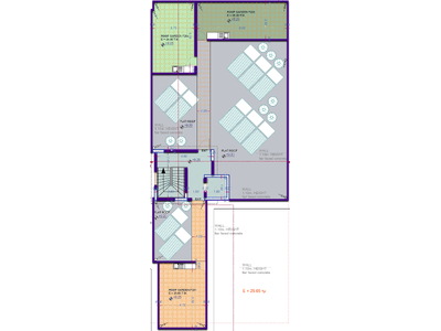 1-bedroom Penthouse with Roof Garden in Kiti For Sale