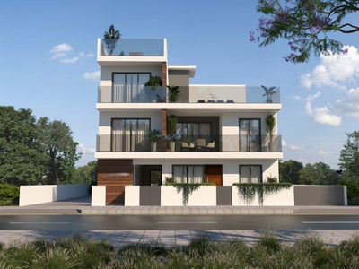 2-bedroom Top Floor Apartment in Kiti For Sale