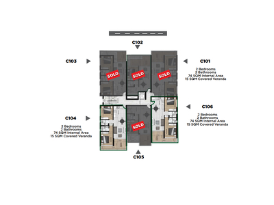 2 Bedroom Apartment in Livadia For Sale