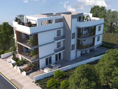 2-bedroom Penthouse with Roof Garden in Aradippou for Sale