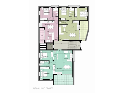 2-bedroom Penthouse with Roof Garden in Aradippou for Sale