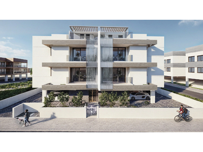 2-bedroom Penthouse with Roof Garden in Oroklini for Sale