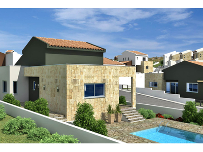 2-bedroom Sea-view Bungalow with Pool for Sale in Pissouri