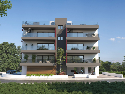 2-Bedroom Penthouse with Roof Garden in Livadia for Sale in Larnaca