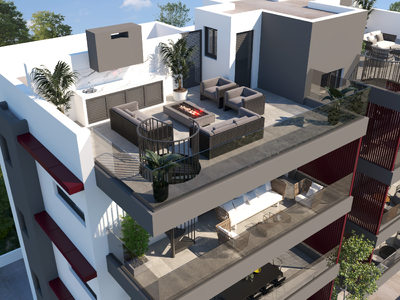 2-Bedroom Penthouse with Roof Garden in Livadia for Sale