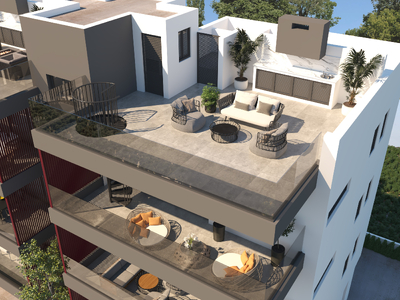 2-Bedroom Penthouse with Roof Garden in Livadia for Sale