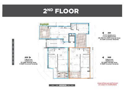 2plus1 Bedroom Apartment for Sale in Port area