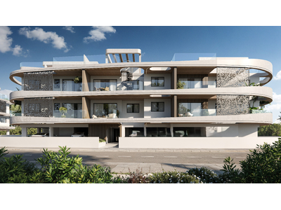 2-Bedroom Penthouse for Sale in Livadia with Communal Pool, Gym 
