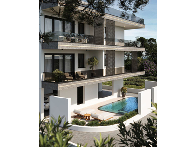 1-bedroom Top Floor Apartment with Communal Pool for Sale in Livadia
