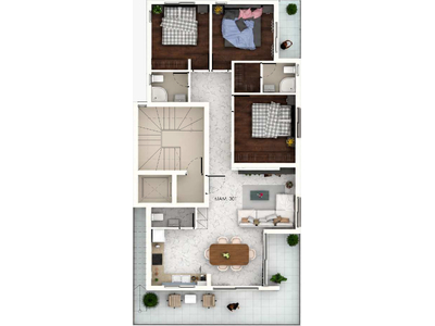 3-bedroom Penthouse for Sale in Kamares