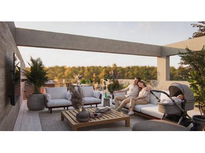 2 Bedroom Penthouse with Roof Garden in Aradippou for Sale