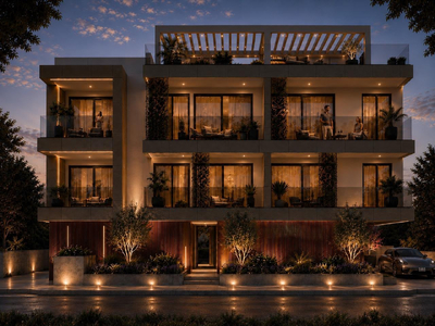 2 Bedroom Penthouse with Roof Garden in Livadia for Sale