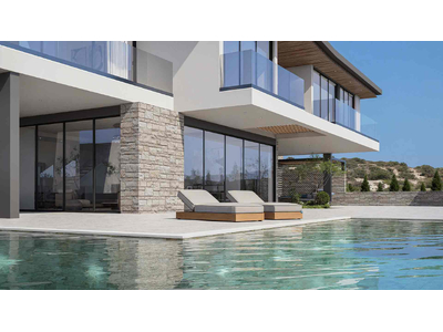 5-Bedroom Beach Front Modern Villa in Paphos