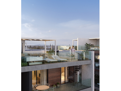 2-Bedroom Penthouse with Roof Garden for Sale in Aradippou in Larnaca