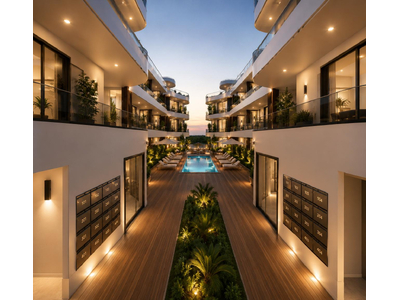 Studio with Roof Garden in Livadia with Communal Pool for Sale in Larnaca