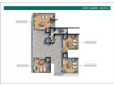 2-Bedroom Penthouse with Roof Garden for Sale in Kiti with Communal Pool